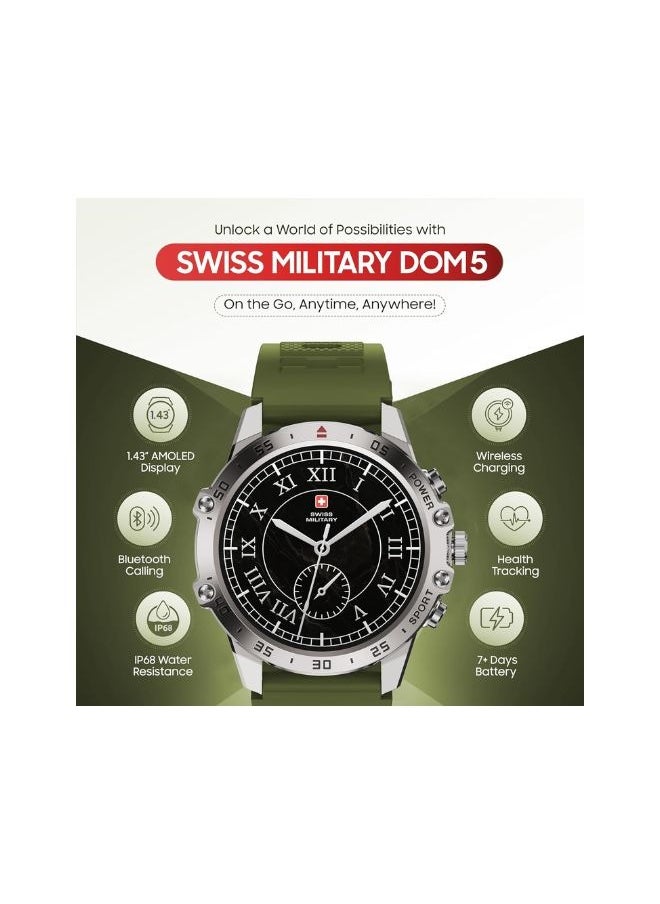 Swiss Military DOM5 Smartwatch 1.43