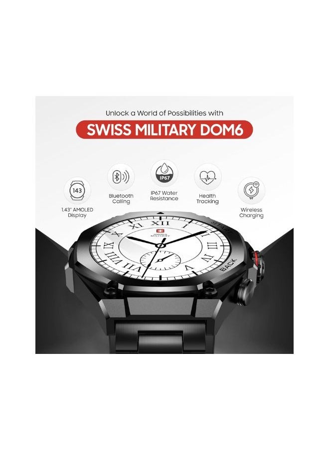 Swiss Military DOM6 Smartwatch 1.43