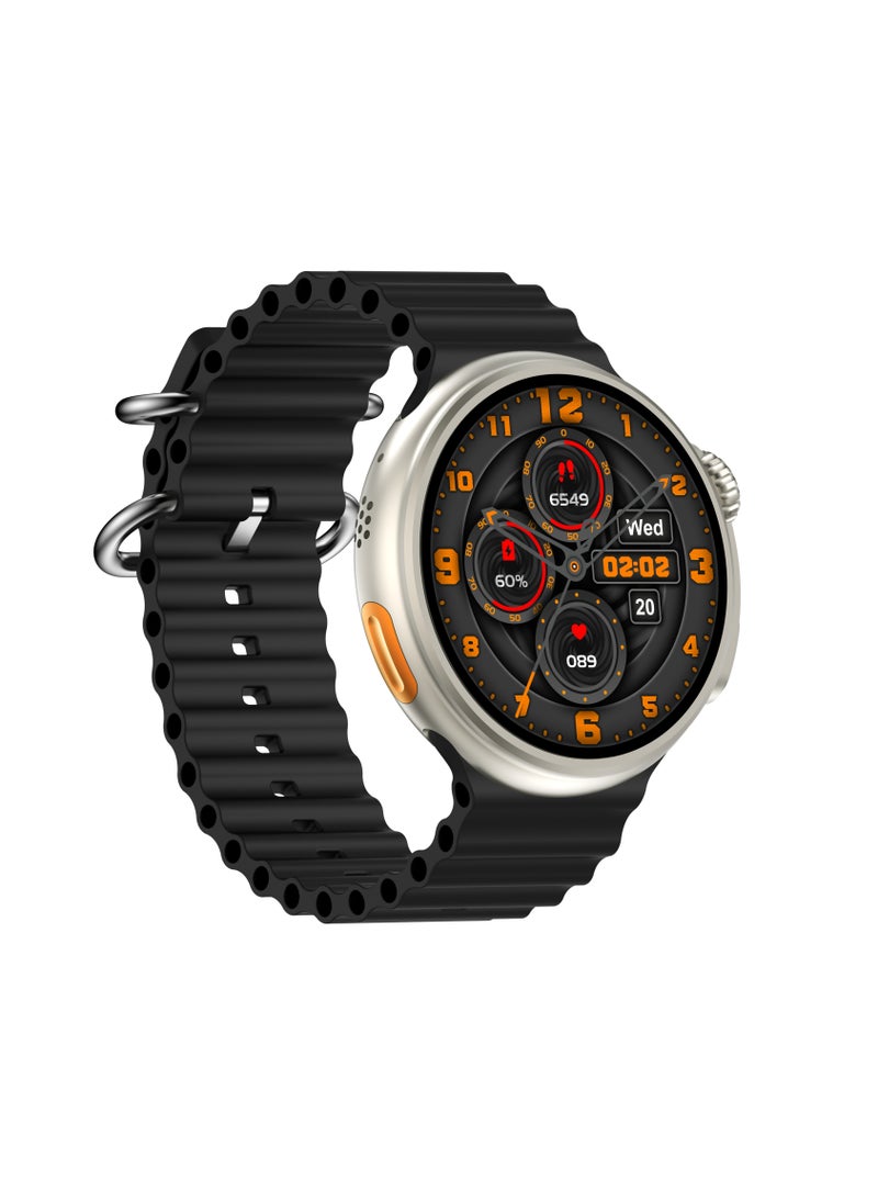Z78 Ultra Smart Watch HD AMOLED black