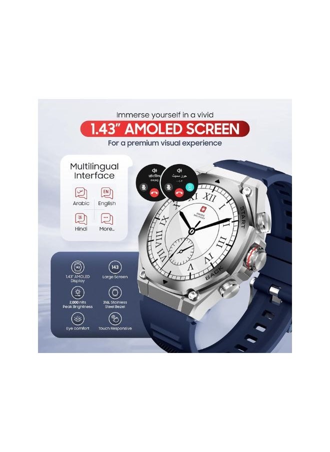 Swiss Military DOM6 Smartwatch 1.43