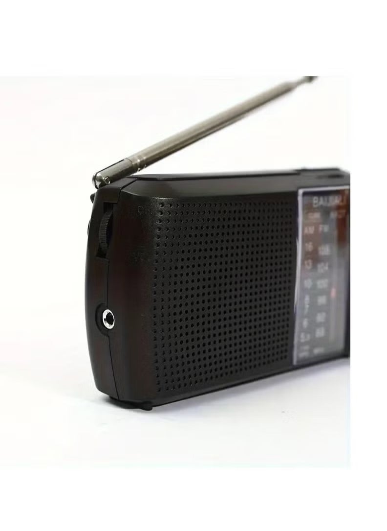 Vintage FM Radio Cross-border Elderly Portable Fashion Retro Radio AM FM SW Two Band Radio, Portable Radio AM FM, Transistor Radio With Speaker, Headphone Jack