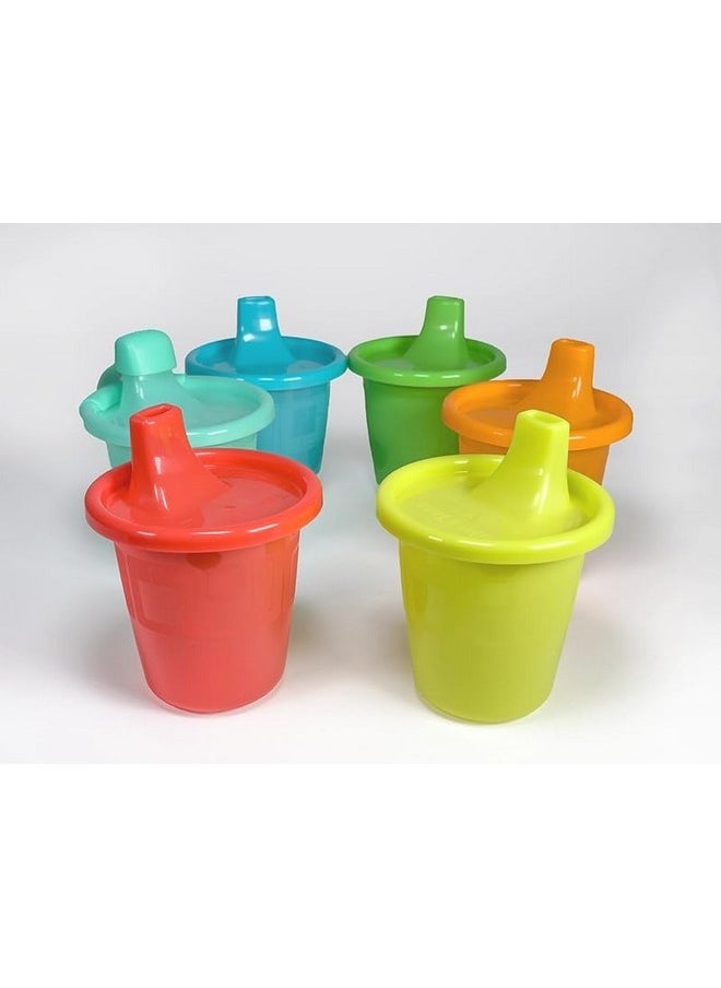 The First Years Take and Toss Spill-Proof Sippy Cup, Assorted, Pack of 6