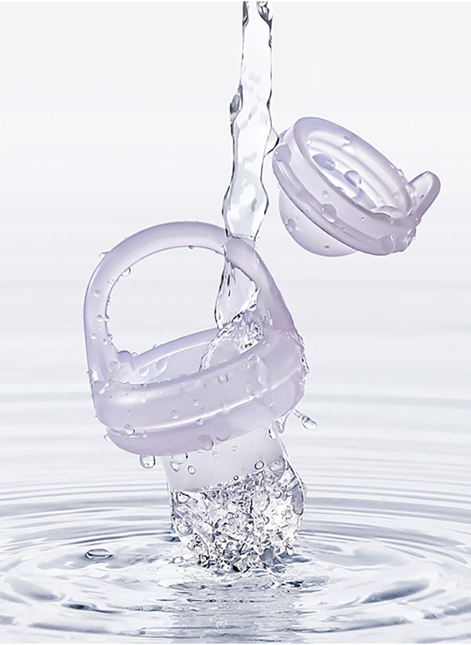 Silicone Food Feeder 2Pieces - Vika Purple