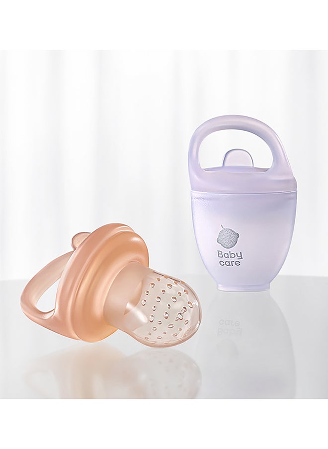Silicone Food Feeder 2Pieces - Vika Purple