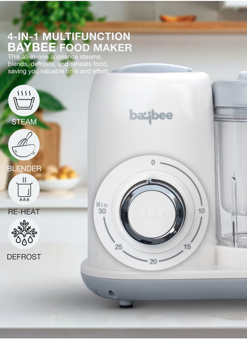 Blendy 5-in-1 Baby Food Maker Electric Baby Food Processor for Baby Food Maker with Steamer & Grinder | Portable Baby Food Steamer and Blender for Baby Food Puree Baby Food Mixer with Defrosting & Warm Function