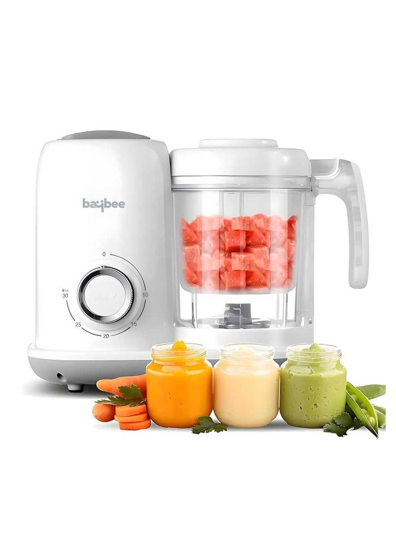 Blendy 5-in-1 Baby Food Maker Electric Baby Food Processor for Baby Food Maker with Steamer & Grinder | Portable Baby Food Steamer and Blender for Baby Food Puree Baby Food Mixer with Defrosting & Warm Function