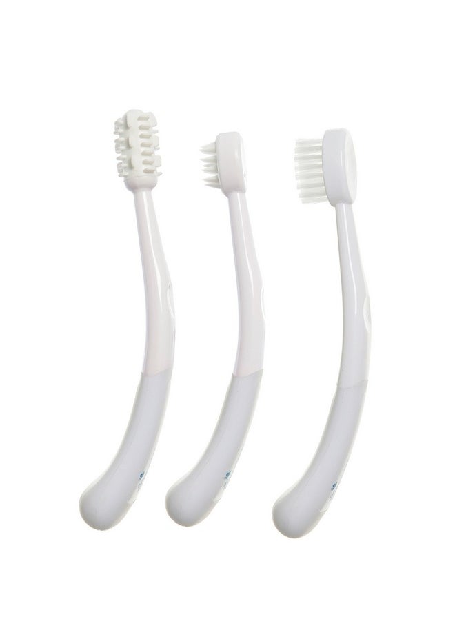Dreambaby Toothbrush Set 3 Stage, White