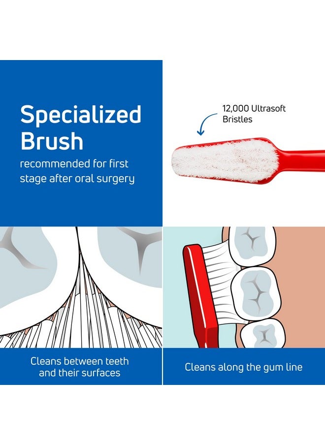 TEPE Special Care Soft-Bristle Toothbrush, Post-Surgery Toothbrush for Sensitive Teeth and Gums