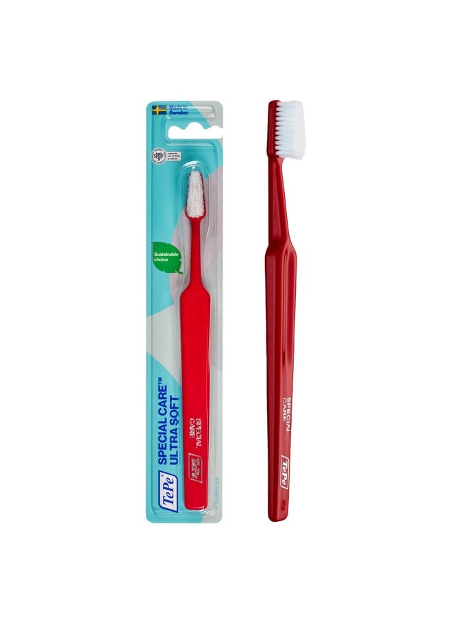 TEPE Special Care Soft-Bristle Toothbrush, Post-Surgery Toothbrush for Sensitive Teeth and Gums
