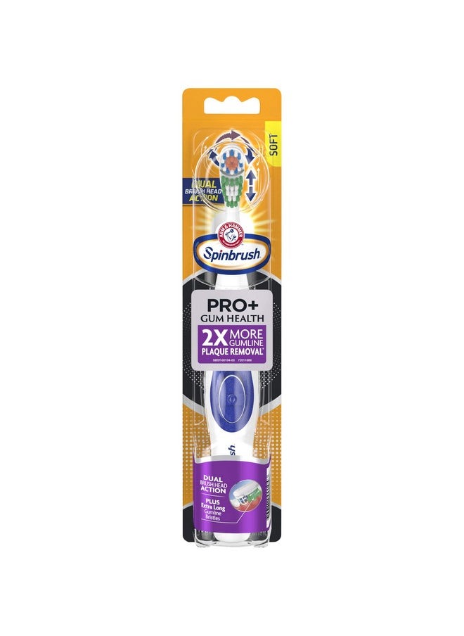 Spinbrush PRO+ Gum Health Powered Toothbrush, 1 count