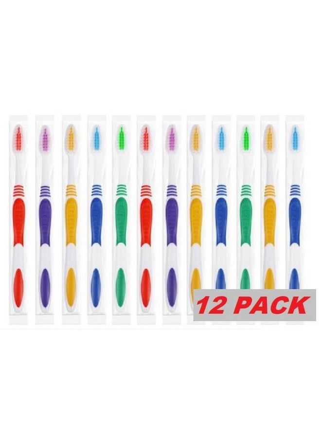 Oro-Zen Toothbrush Medium for Adult, 12-Count