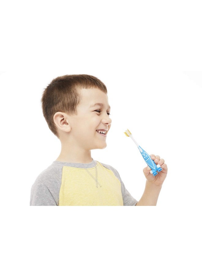 Ooak Kids Toothbrush, Tapered V++Max Bristles, Happy Face 2 Pack - Purple