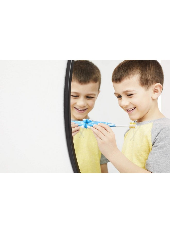 Ooak Kids Toothbrush, Tapered V++Max Bristles, Happy Face 2 Pack - Purple