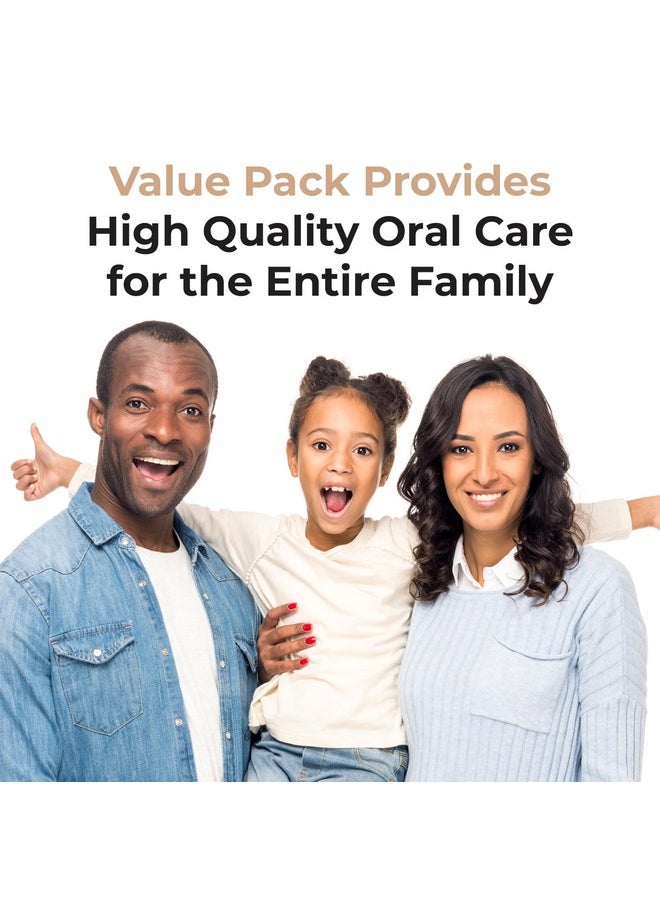 Reach Clean World Plant-Based Toothbrush, Soft Bristles, Vegan Friendly, Recyclable Packaging, 3 Count