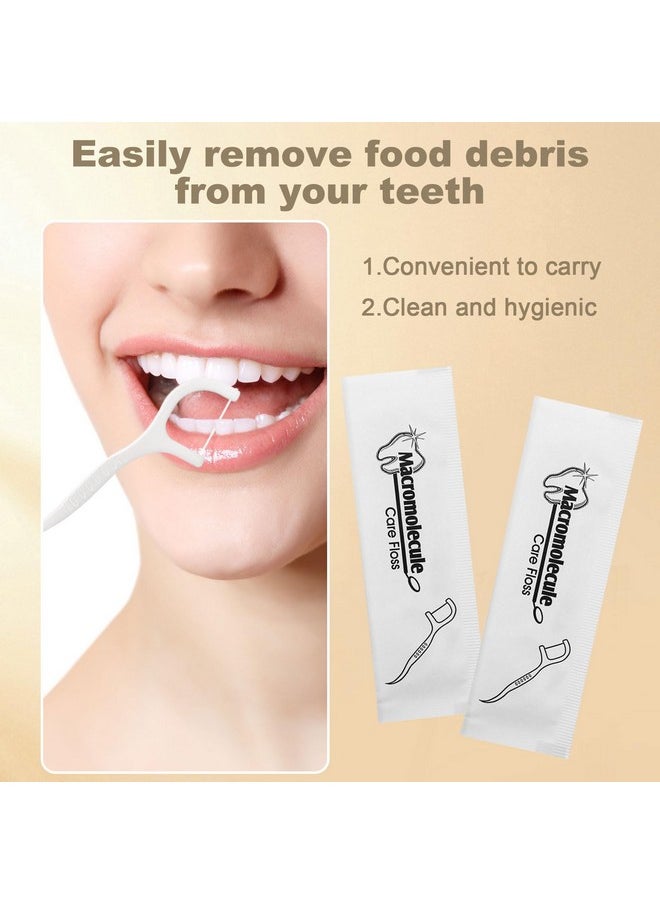 Disposable Toothbrushes, Toothbrush And Toothpaste, Toothbrush And Toothpaste Travel, Comes With Floss Picks, Individually Packaged, 2 Colors, Suitable For Hotel, Home, Camping, Travel (PACK-30)