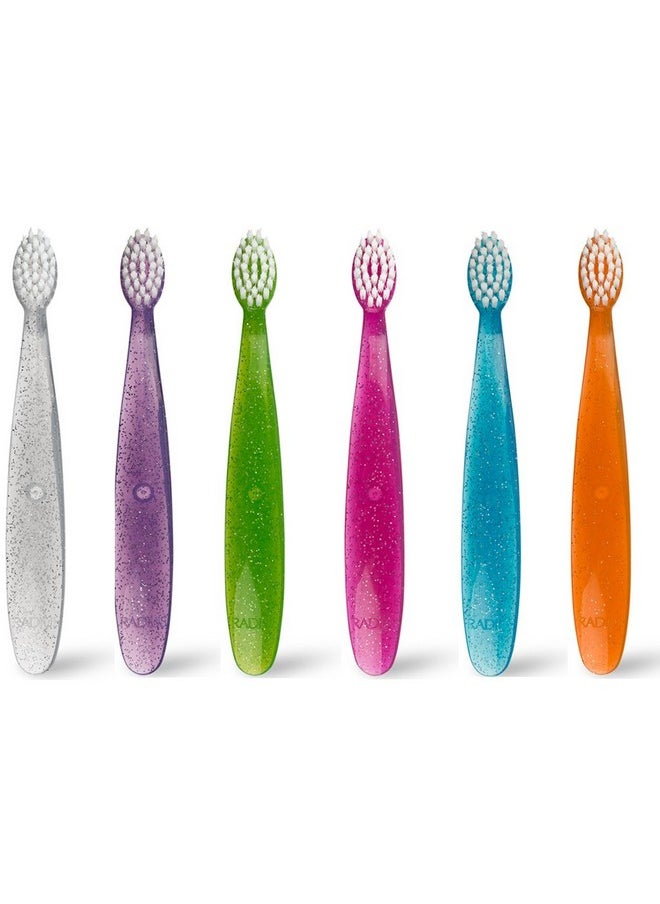 RADIUS - Totz Toothbrush, Specially Designed for Small Teeth and Gums, For 18 Months and Older (6 per case)