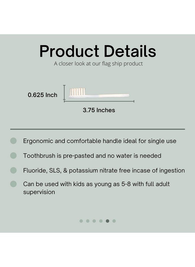 Creative Smile Pre-Pasted Mini Disposable Toothbrush (25)