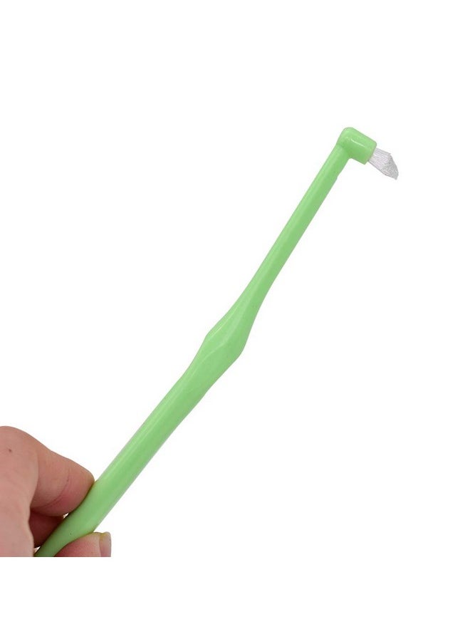 Angzhili 9 Pieces Interspace Toothbrush,End Tuft Orthodontic Toothbrush Tapered Orthodontic Brush for Hard to Reach Areas,Gap Toothbrush for Orthodontic Braces Bridges and Implants