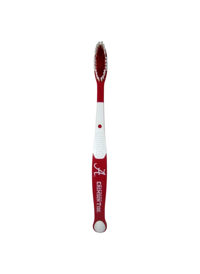 Siskiyou Sports NCAA Alabama Crimson Tide Unisex Travel Set Toothbrush and Travel Case, White, One Size