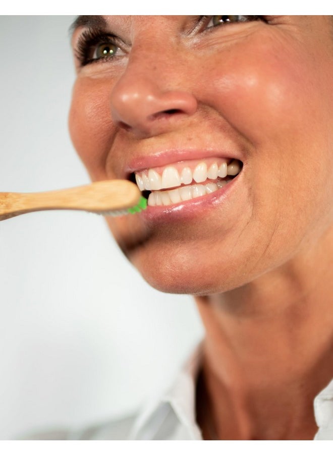 Woobamboo! Bamboo Toothbrush - Slim Handle - Soft Bristle - BPA Free Nylon Bristles - Eco-Friendly, Biodegradable, Compostable, Vegan (Pack of 1)