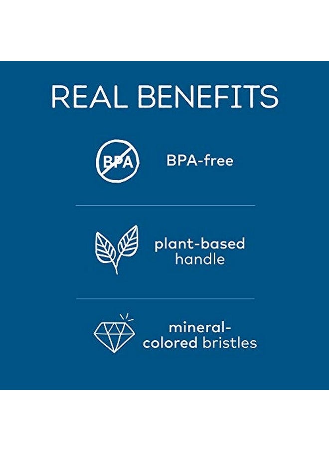 Tom's of Maine Naturally Clean Toothbrush, Soft, 4-Pack