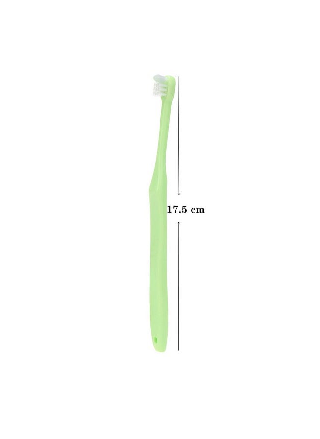 4 Pieces Tuft Toothbrush Tiny Small Head End Tuft Toothbrush, Orthodontic Soft Trim Wisdom Toothbrush Single Compact Interdental Interspace Brush (Single)