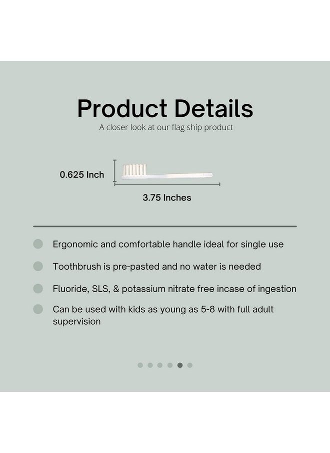 N-STA-Smile Pre-Pasted Mini Disposable Toothbrush (10)