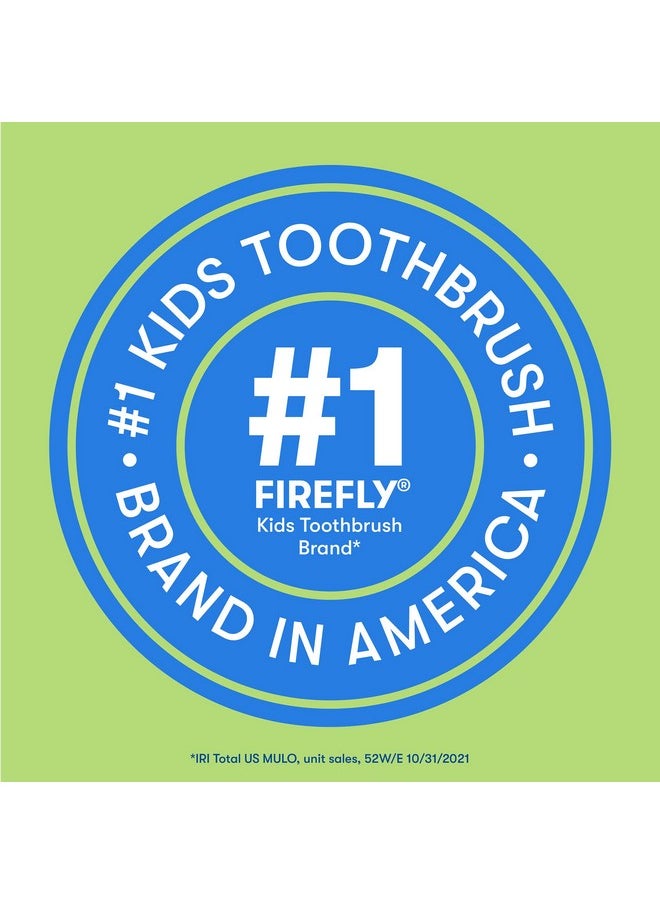FIREFLY First Firefly Training Light Up Toothbrush, Baby Shark, Yellow