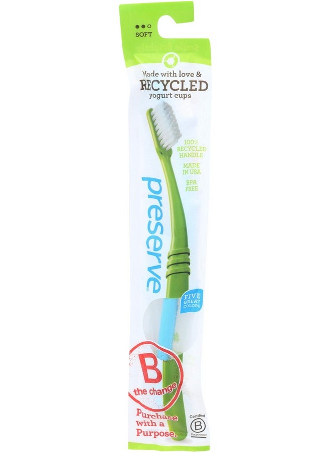 Preserve Adult Soft Toothbrush with Mailer Assorted Colors
