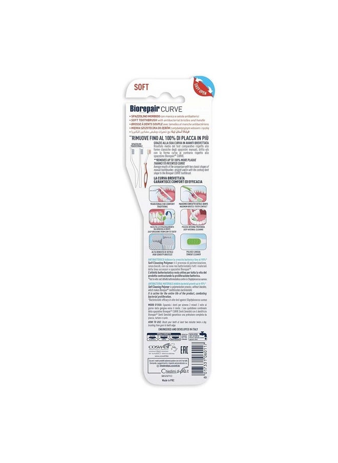 Biorepair : Oral Care Pro Toothbrush Denti Sensibili- Soft -Random Color