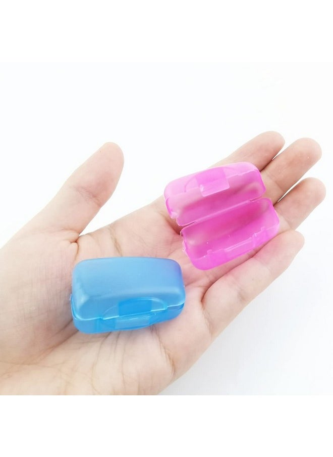 TIHOOD 100PCS Travel Toothbrush Head Covers, Portable Toothbrush Pod Caps Case Protector for Home and Outdoor