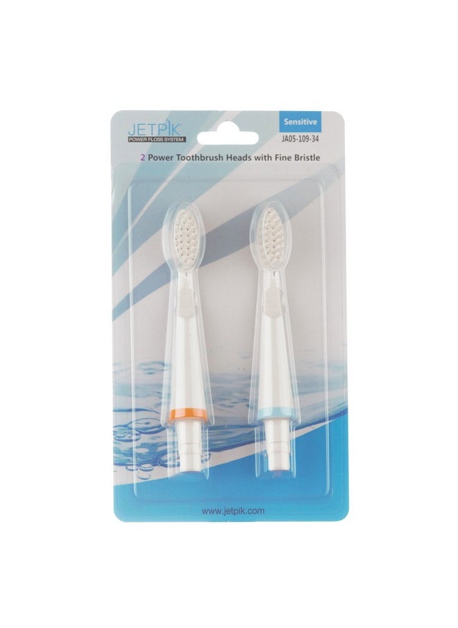JETPIK Sonic Toothbrush Tip for Sensitive Teeth, 2-Pack