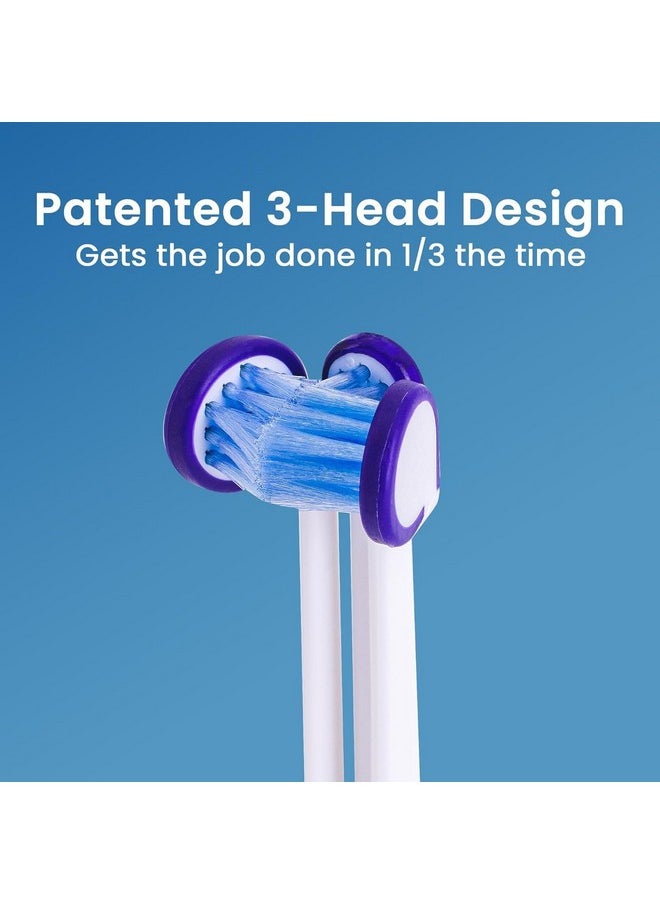 Compatible with Philips Sonicare® ONLY - Replacement Toothbrush Heads - Fits ONLY DiamondClean, Flexcare+, HealthyWhite+, 2 Series Plaque Control, 3 Series Gum Health (Extra Soft Bristles - 3 Pack)