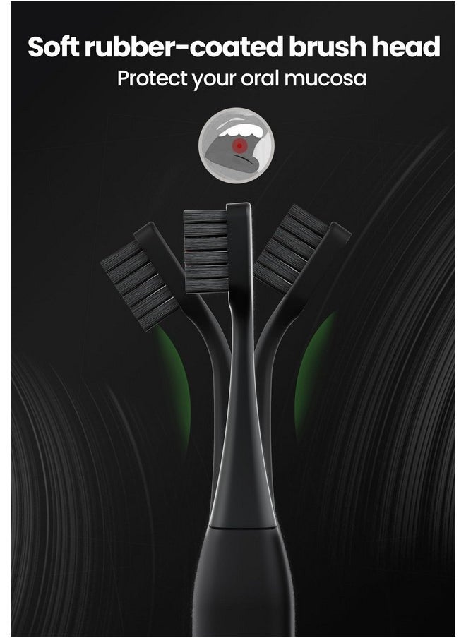 Allegro Luxury Premium Polished Metal Sonic Toothbrush M1,Ivory Gold