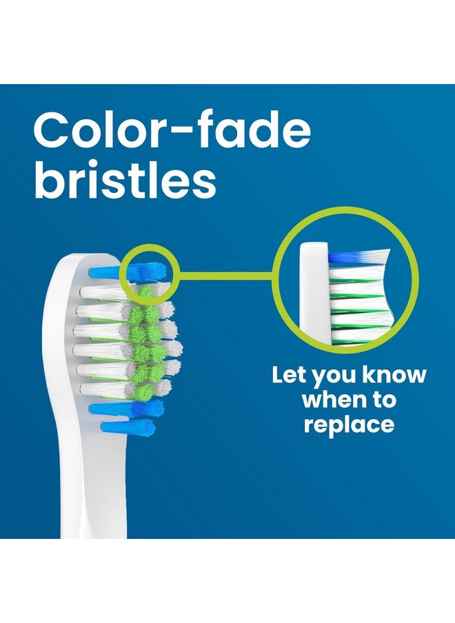 Harobey Replacement Toothbrush Heads 10 Pack Compatible with Bitvae Daily D2 Rechargeable Toothbrush, for D2 Toothbrush Heads Refills, White