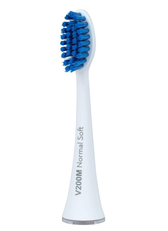 PRO-SYS® VarioSonic® V200M Normal Soft Replacement Heads, Pack of 3. Also fits Burst Brush!