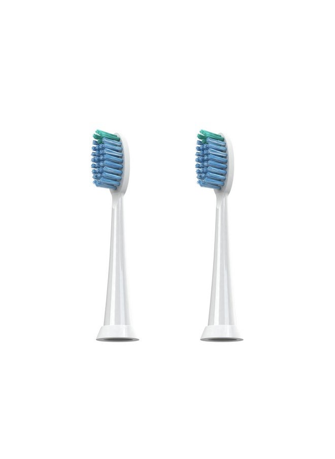 TAO Clean Daily Care Whitening Replacements Heads - White - 2 Pack