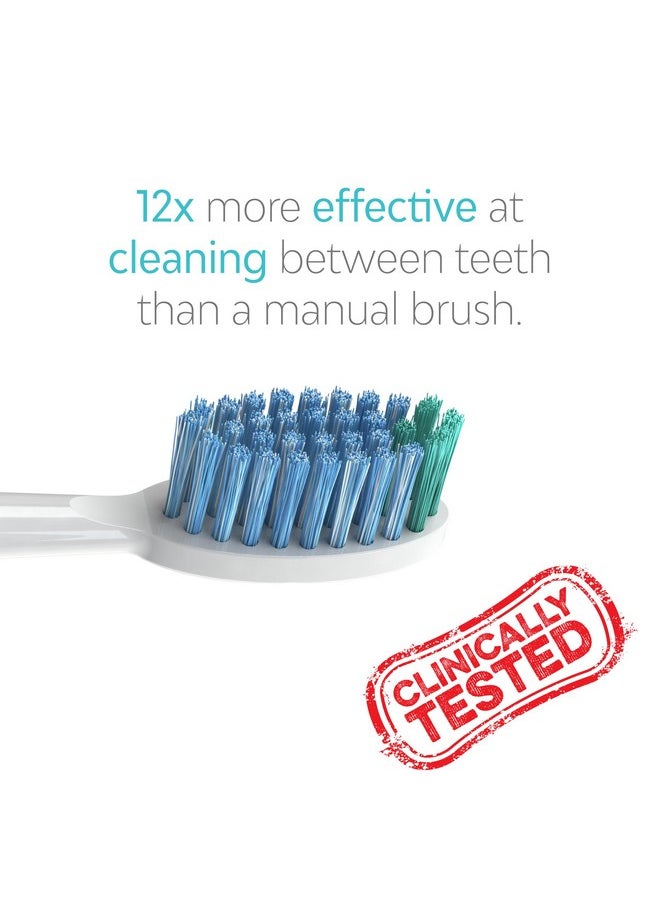 TAO Clean Daily Care Whitening Replacements Heads - White - 2 Pack