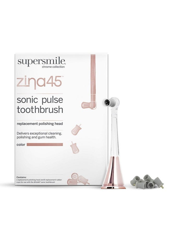 Supersmile Zina45 Replacement Polishing Head for Sonic Pulse Toothbrush