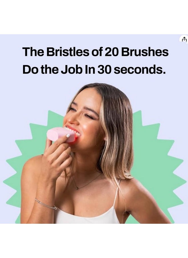 autobrush Double Sided U Shaped Nylon Brush Head Replacements - Adults and Kids Sizes (Kids, Ages 6-8)