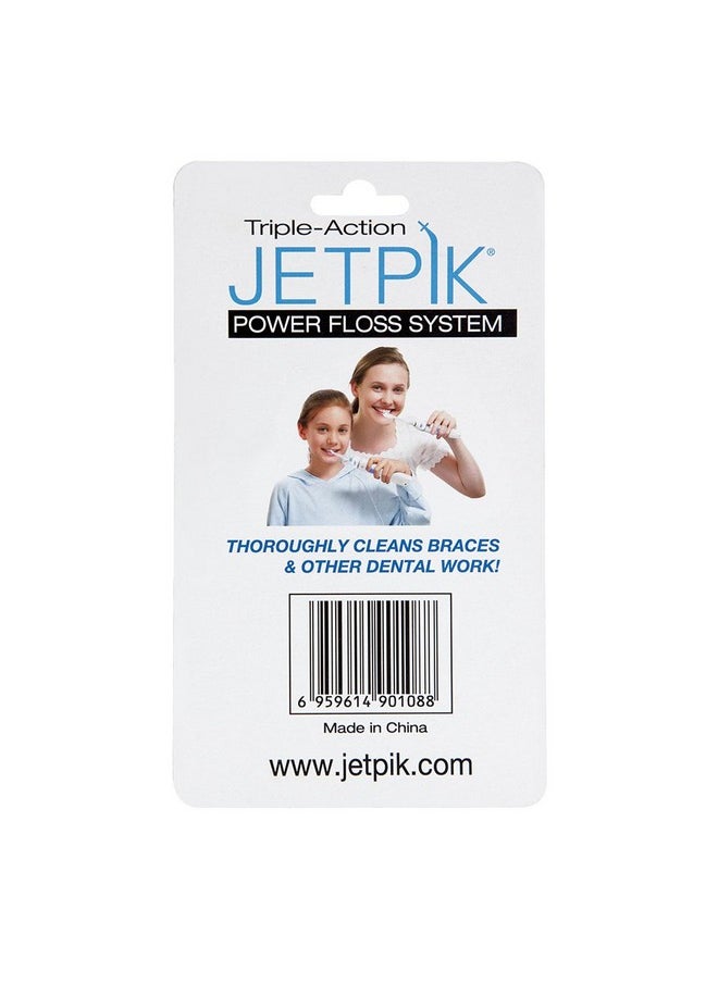 Jetpik Sonic Toothbrush tip, General use, (2) Pack