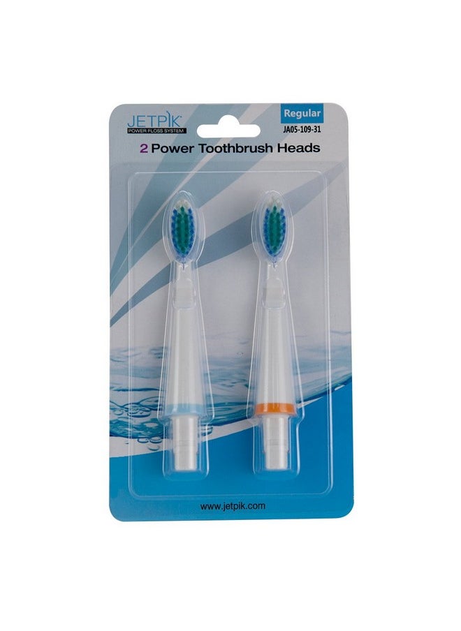 Jetpik Sonic Toothbrush tip, General use, (2) Pack