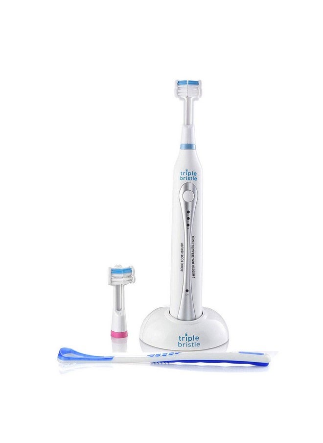 Original Sonic Toothbrush + Replacement Heads Pink 2pk