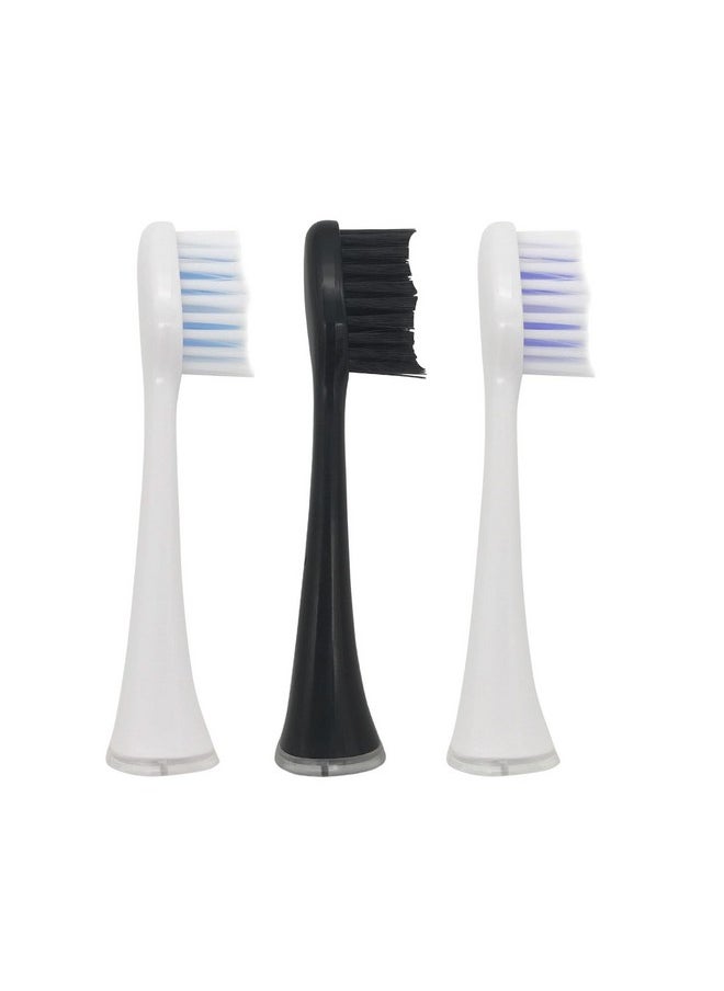 Toothbrush Heads Replacement Compatible for Jetwave Sonic Edge Toothbrush, with Head Cover 6 PCS