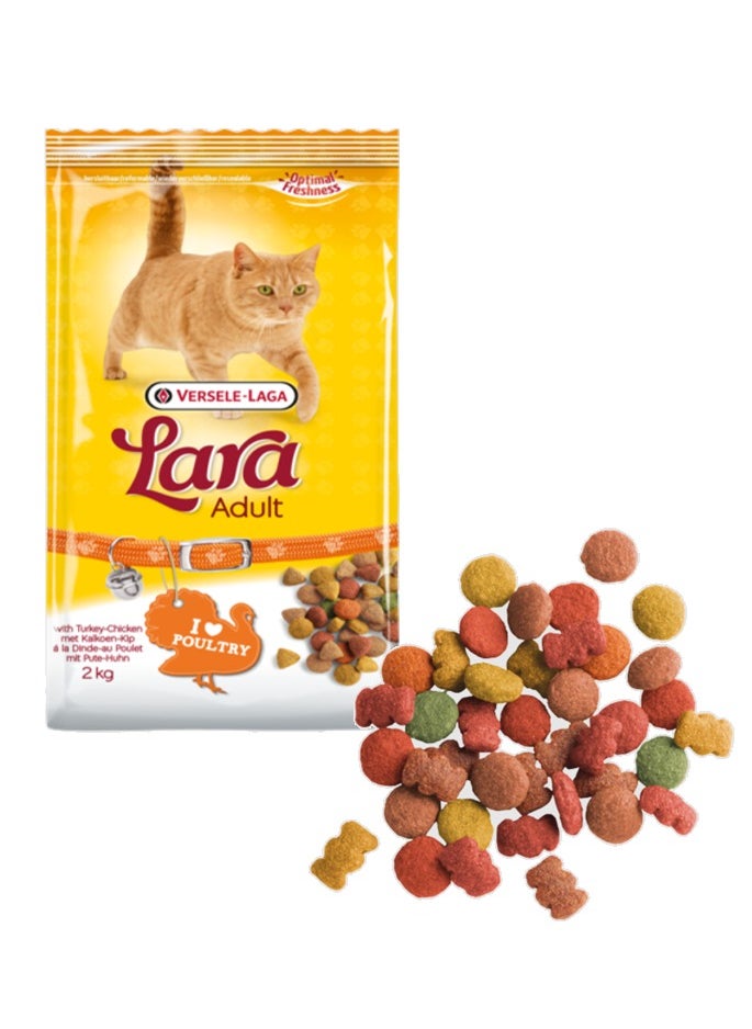 Versele-Laga Lara Adult Cat Food Poultry With Turkey Chicken 2kg