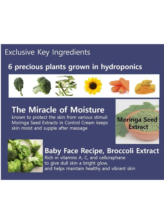 CHARMZONE Self Massage Control Cream - Korean Skincare Moisturizing Exfoliating Face & Body Scrub, Sebum Control, Pore Cleansing, Deep Hydration & Smooth Skin (5.07 fl. oz / 150 ml)