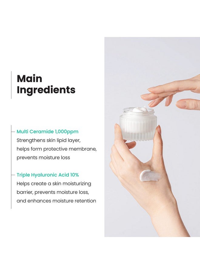 TOCOBO] Multi Ceramide Cream 1.7 Fl oz / 50ml | Moisture cream, Ceramide moisturizer, Korean Skin Care, Natural Ingredients, Sensitive Skin | Cruelty Free, Korean Vegan Cream