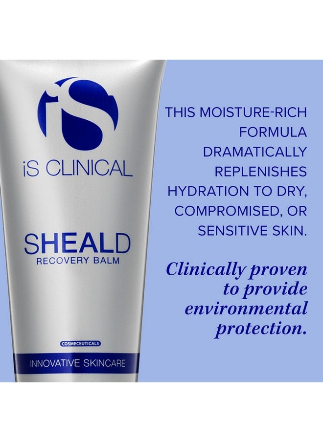 iS CLINICAL Sheald Recovery Balm, hydrating dry skin face moisturizer with healing properties 2 Oz