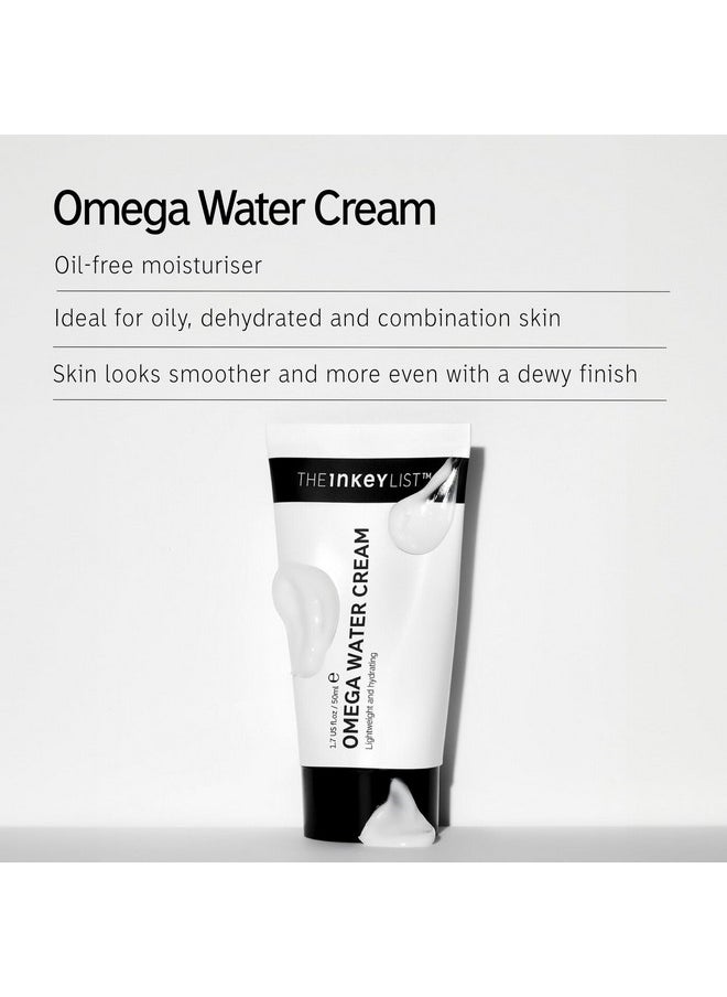 The INKEY List Omega Water Cream Moisturizer, 1.69 fl oz