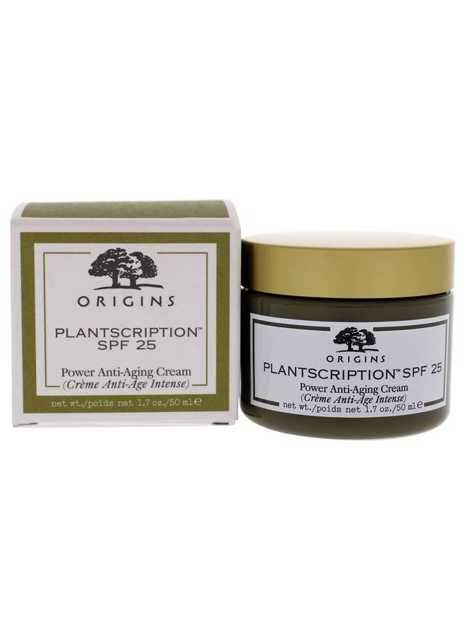 Origins Plantscription SPF 25 Power Anti-Aging Cream, Clear, 1.7 Ounce